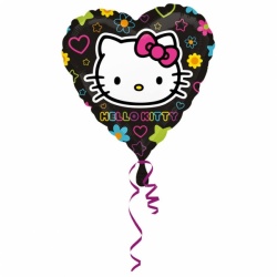 Standard Hello Kitty Tween Heart Foil Balloon