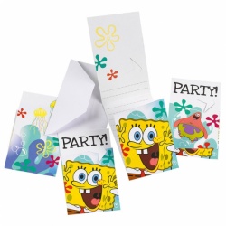 SpongeBob Invitations