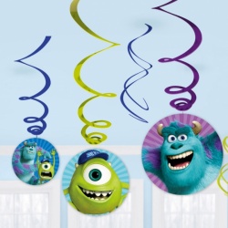 Swirl Decorations Monsters University