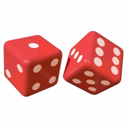 Inflatable Dice Place Your Bets