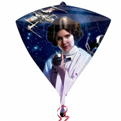 Diamond Star Wars Foil Balloon