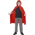 Hooded Cape Red