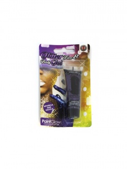 Purple Glitter Body Gels