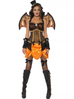 Victorian Sexy Bat Costume