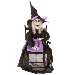 Witch On Moving Chair