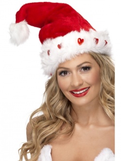 Light Up Santa Hat