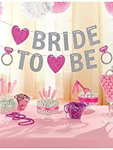 Glitter Banner Bride To Be