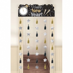 Doorway Curtain - Happy New Year