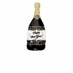 Champagne New Year Foil Balloon
