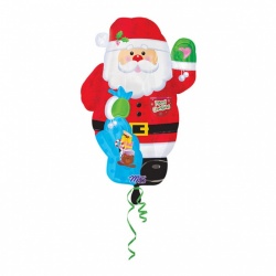 Shape Santa Foil Balloon