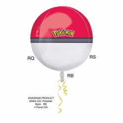 Orb Pokéball Foil Balloon