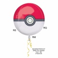 Orb Pokéball Foil Balloon