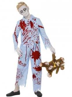 Zombie Pyjama Boy Costume